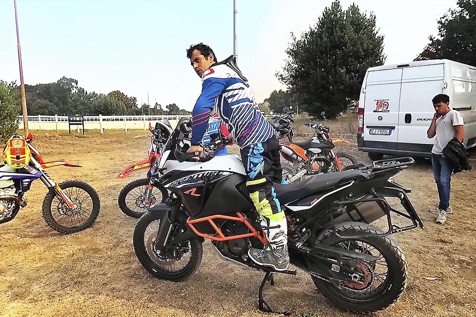 Adventure and dual sport motorcycle training